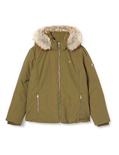 Tommy Jeans Damen TJW Technical DOWN Jacket Jacke, Olive Tree, XXL von Tommy Jeans