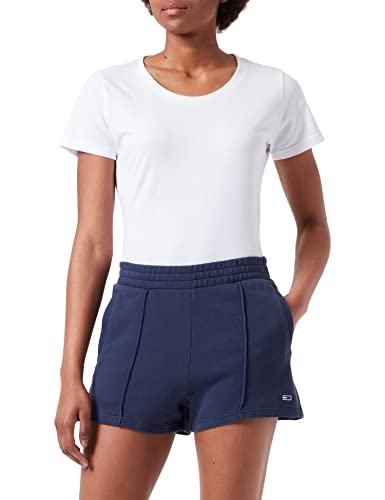 Tommy Jeans Damen TJW Tommy Essential Short Hose, Twilight Navy, S von Tommy Jeans