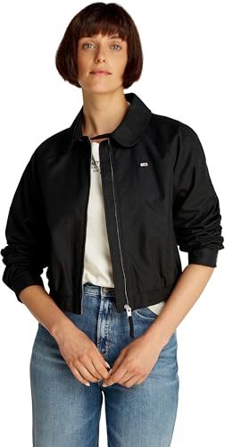 Tommy Jeans Damen Tjw Cotton Jacket Ext Dw0dw20403 Andere, Black (Black), XS EU von Tommy Jeans