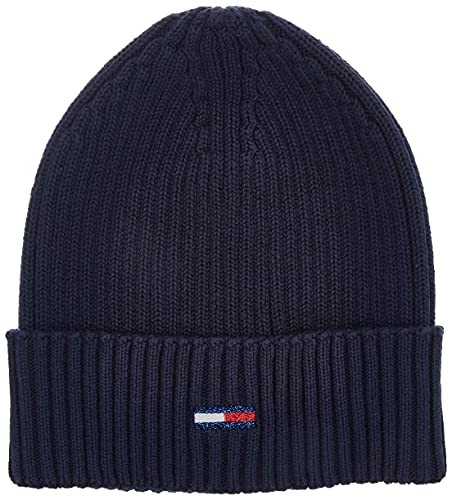 Tommy Jeans Damen Tjw ESS Beanie-Mütze, Twilight Navy, Einheitsgröße von Tommy Jeans