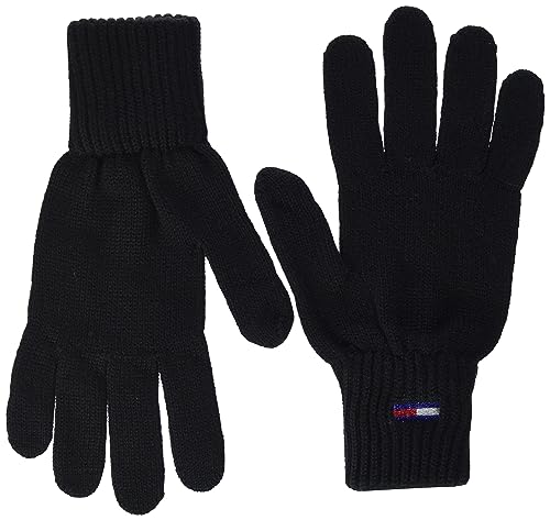 Tommy Jeans Damen TJW Flag Gloves AW0AW15480 Handschuhe, Schwarz, OS von Tommy Hilfiger
