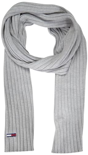 Tommy Jeans Damen TJW Flag Scarf AW0AW13667 Schals, Grau, OS von Tommy Jeans