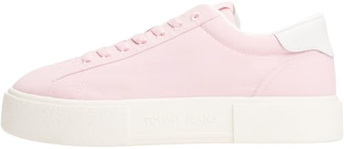 Tommy Jeans Damen Tjw Flatform Sneaker En0En02819 Low Top, Pink (Misty Pink), 42 EU von Tommy Jeans