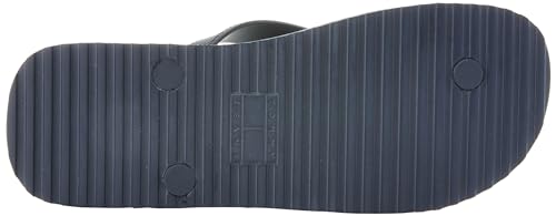 Tommy Jeans Damen Flip Flops Logo Zehentrenner, Blau (Moderate Blue), 39 von Tommy Jeans