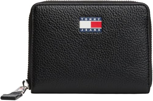 Tommy Jeans Damen Geldbörse Must mit Reißverschluss, Schwarz (Black), Einheitsgröße von Tommy Jeans