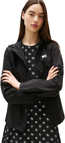 Tommy Jeans Damen Tjw Outdoor Shell Jacket Dw0dw21188 Windbreaker-Jacke, Black (Black), S EU von Tommy Jeans