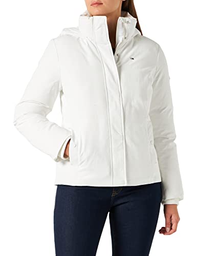 Tommy Jeans Damen TJW Technical DOWN Jacket DW0DW14685 Daunenjacken, Weiß, L von Tommy Jeans