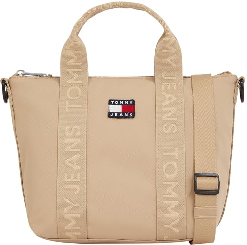Tommy Jeans Damen Tote Bag Tasche Daily Mini Klein, Beige (Relic Tan), Einheitsgröße von Tommy Jeans