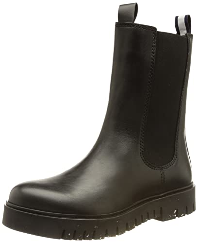 Tommy Jeans Damen Yvonne 16a Stiefelette, Black, 41 EU von Tommy Jeans