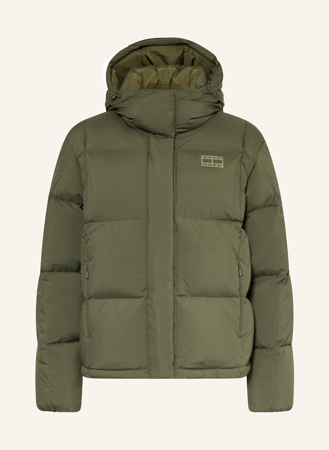 Tommy Jeans Daunenjacke Alaska Mit Abnehmbarer Kapuze gruen von Tommy Jeans