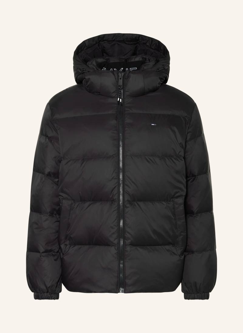 Tommy Jeans Daunenjacke Mit Abnehmbarer Kapuze schwarz von Tommy Jeans