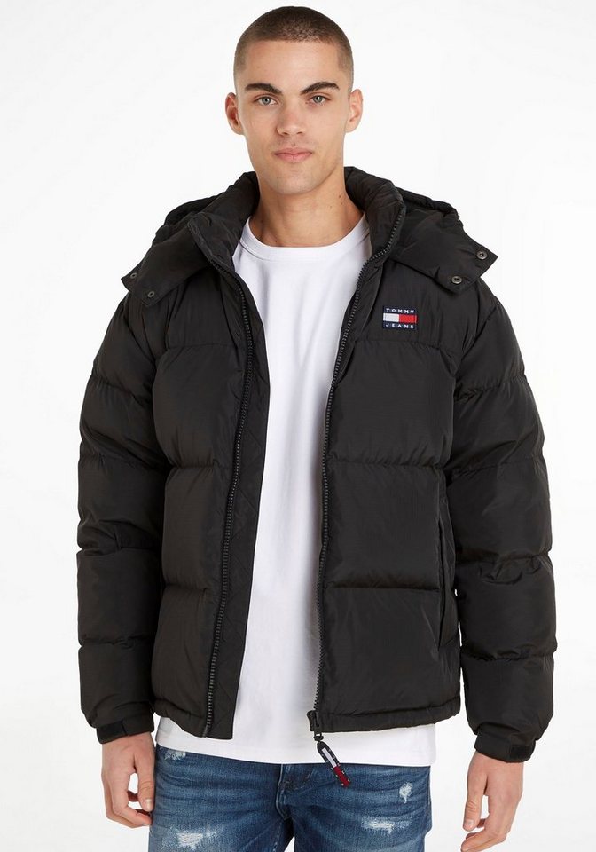 Tommy Jeans Steppjacke TJM ALASKA PUFFER mit Markenlabel von Tommy Jeans