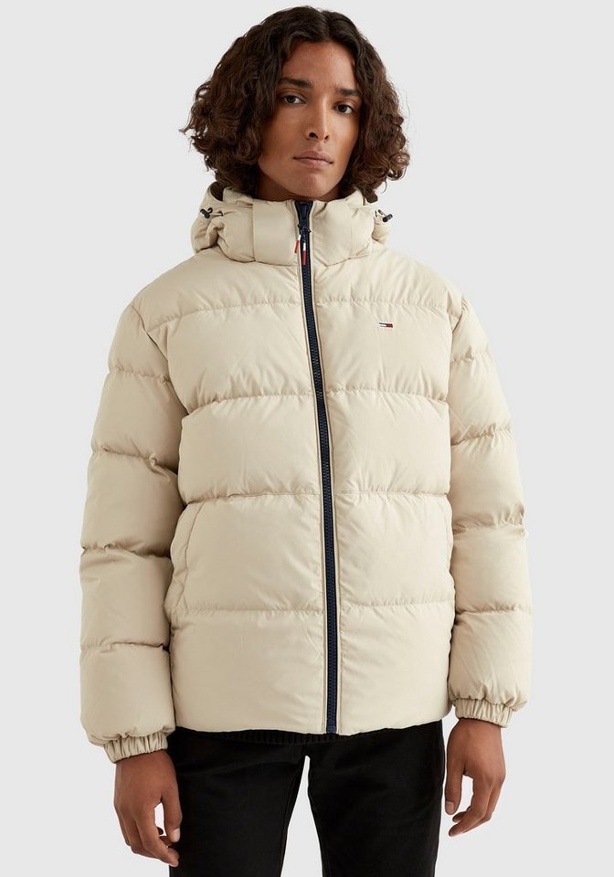 Tommy Jeans Daunenjacke TJM ESSENTIAL DOWN JACKET mit Tunnelzug und Stoppern an der Kapuze von Tommy Jeans