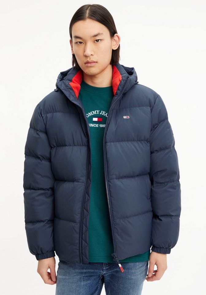 Tommy Jeans Daunenjacke TJM ESSENTIAL DOWN JACKET mit Tunnelzug und Stoppern an der Kapuze von Tommy Jeans