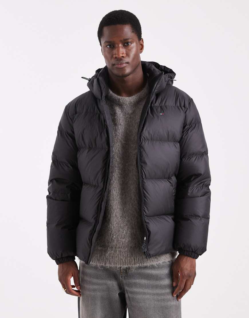 Tommy Jeans - Essential - Daunenjacke in Schwarz von Tommy Jeans