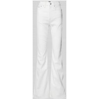 Tommy Jeans Flared Jeans im 5-Pocket-Design Modell 'SYLVIA' in Offwhite, Größe 26/32 von Tommy Jeans