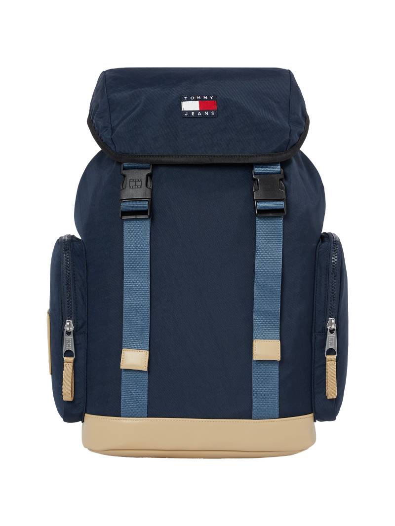 Tommy Jeans Freizeitrucksack "TJM DAILY ELEVATED FLAP BACKPACK", Men Travelbag, Outdoor-Rucksack, Reiserucksack mit Klickverschluss von Tommy Jeans