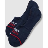 Tommy Jeans Füßlinge mit Label-Details im 2er-Pack in Dunkelblau, Größe 43-46 von Tommy Jeans