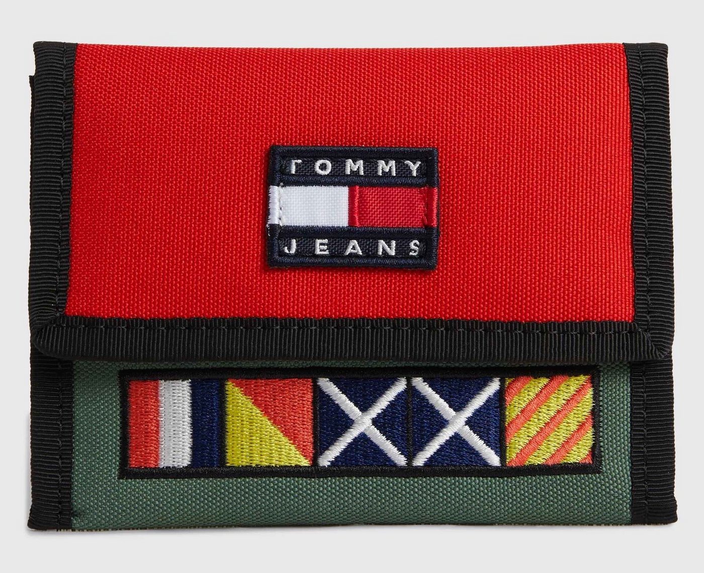 Tommy Jeans Geldbörse TJM HERITAGE TRIFOLD, mit Markenlogo vorne von Tommy Jeans