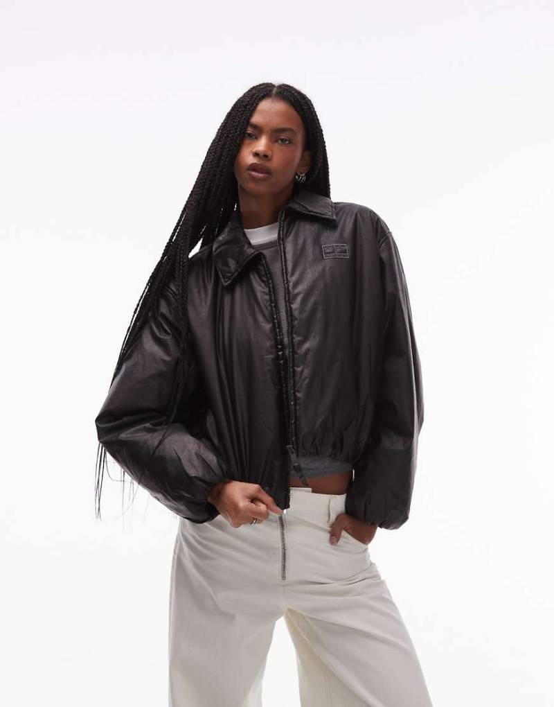 Tommy Jeans - Geschmeidige Bomberjacke in Schwarz von Tommy Jeans