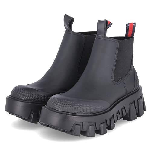 Tommy Jeans Gummistiefel, 11-Deutsch:39, Color:schwarz von Tommy Jeans