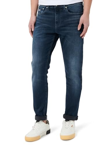 Tommy Jeans Herren Austin Slim Tprd Ai1264Dm0Dm21901 Zugeschnitten, Denim (Denim Dark), 36 W / 32 L von Tommy Jeans