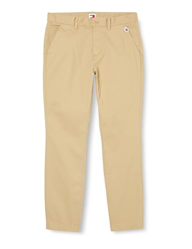 Tommy Jeans Herren Chino Austin Stretch, Beige (Tawny Sand), 34W / 30L von Tommy Jeans