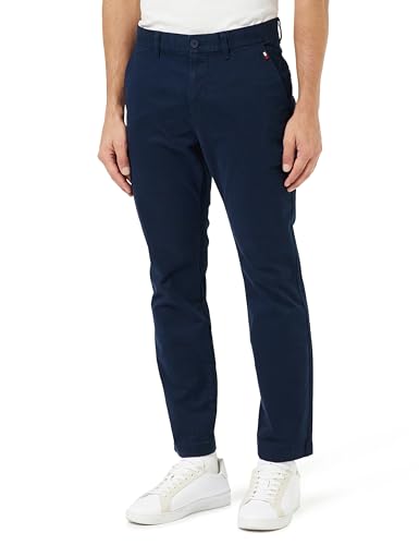 Tommy Jeans Herren Chino Austin Stretch, Blau (Dark Navy), 3432 von Tommy Jeans