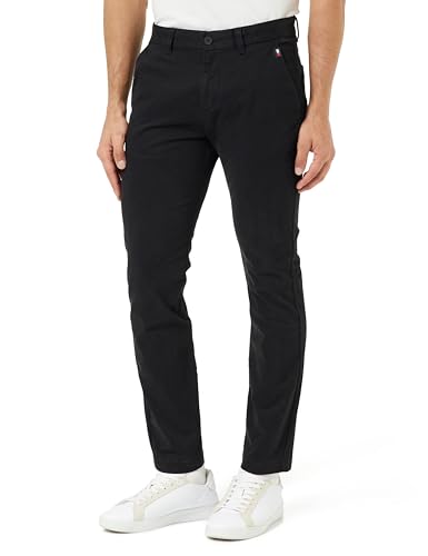 Tommy Jeans Herren Chino Austin Stretch, Schwarz (Black), 29W / 36L von Tommy Jeans