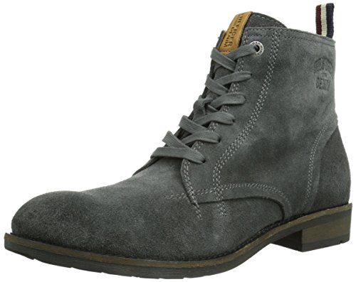 Tommy Jeans Herren Darren 6B Kurzschaft Stiefel, Grau (Pavement Grey 067), 40 EU (7 UK) von Tommy Jeans