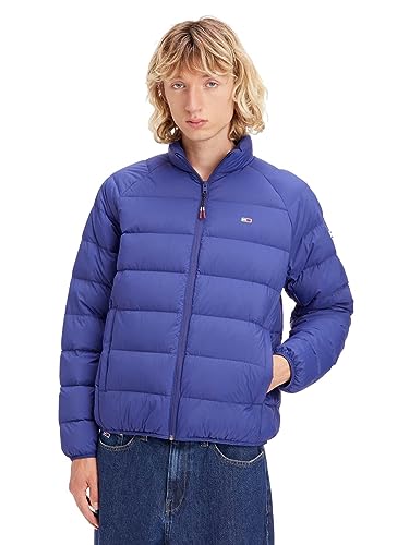 Tommy Jeans Herren Daunenjacke Light DOWN Jacket blau (51) XL von Tommy Jeans