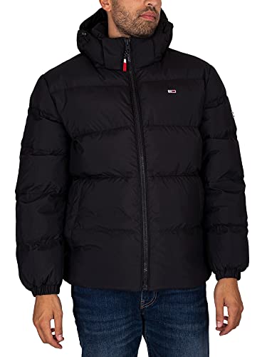 Tommy Jeans Herren Daunenjacke TJM Essential Winter, Schwarz (Black), M von Tommy Jeans