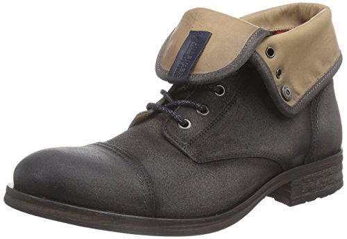 Tommy Jeans Herren Dillan 1B Kurzschaft Stiefel, Grau (Pavement 886), 42 von Tommy Jeans