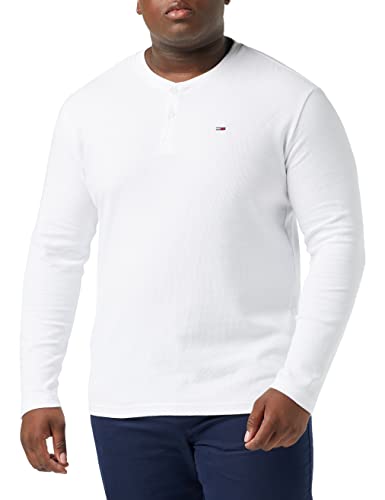 Tommy Jeans Herren Dm0dm13817 Andere Strickoberteile, White, M von Tommy Jeans