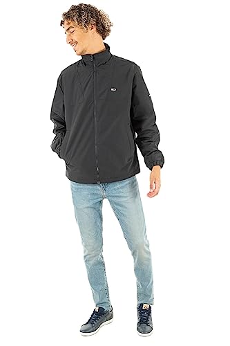 Tommy Jeans Herren Dm0dm14337 Gewebte Jacken, Black, Small von Tommy Jeans