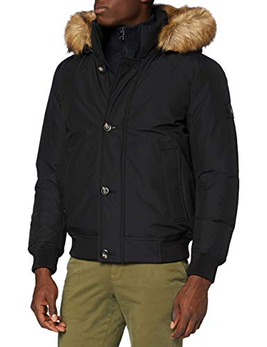 Tommy Jeans Herren Hampton Down Bomber Jacke, Black, XX-Large von Tommy Jeans