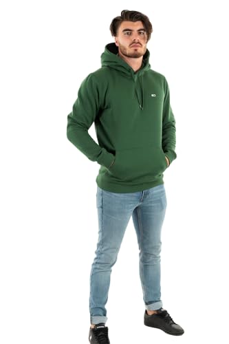 Tommy Jeans Herren Hoodie Tanne (48) L von Tommy Jeans