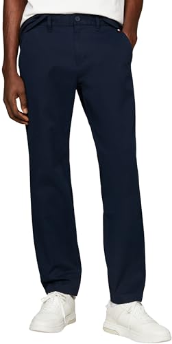 Tommy Jeans Herren Hose Austin Chino Slim Fit, Blau (Dark Night Navy), 28W/34L von Tommy Jeans