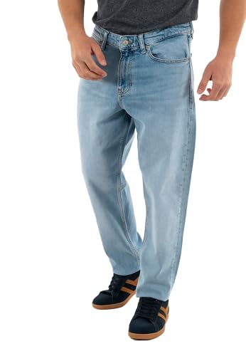 Tommy Jeans Herren Isaac Rlxd Tprd Bi0112 Dm0Dm20979 Zugeschnitten, Denim (Denim Light), 36W / 30L von Tommy Jeans