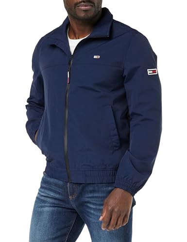 Tommy Jeans Herren Jacke TJM Essential Übergangsjacke, Blau (Dark Night Navy), S von Tommy Jeans