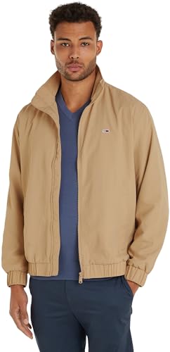 Tommy Jeans Herren Jacke Übergangsjacke, Beige (Tawny Sand), M von Tommy Jeans