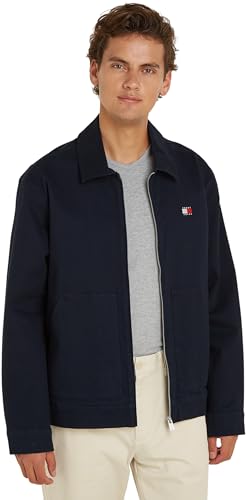 Tommy Jeans Herren Jacke Übergangsjacke, Blau (Dark Night Navy), XS von Tommy Jeans