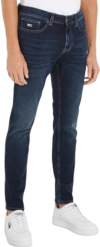 Tommy Jeans Herren Jeans Austin Ah1267 Slim Fit, Blau (Denim Dark), 3434 von Tommy Jeans