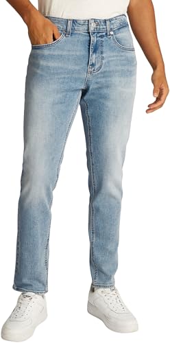 Tommy Jeans Herren Jeans Hose Austin Slim Tapered Fit, Blau (Denim Light), 30W/29L von Tommy Jeans