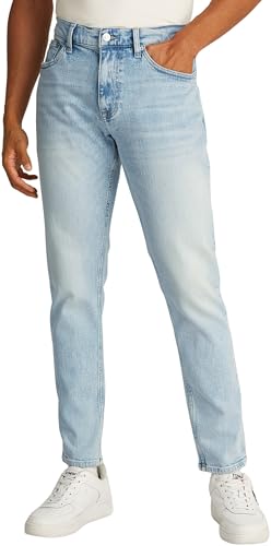 Tommy Jeans Herren Jeans Hose Austin Slim Tapered Fit, Blau (Denim Ultra Light), 34W/36L von Tommy Jeans