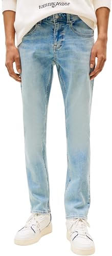 Tommy Jeans Herren Jeans Hose Scanton Slim Fit, Blau (Denim Light), 30W/31L von Tommy Jeans
