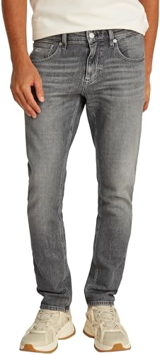 Tommy Jeans Herren Jeans Hose Scanton Slim Fit, Grau (Denim Grey), 30W/31L von Tommy Jeans