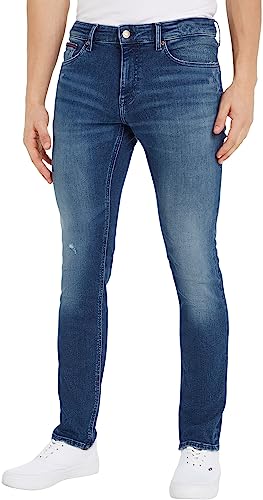 Tommy Jeans Herren Jeans Scanton Slim Stretch, Blau (Denim Medium), 30W / 30L von Tommy Jeans