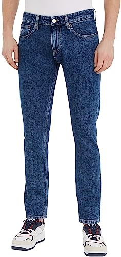 Tommy Jeans Herren Jeans Scanton Slim Stretch, Blau (Denim Medium), 32W / 34L von Tommy Jeans