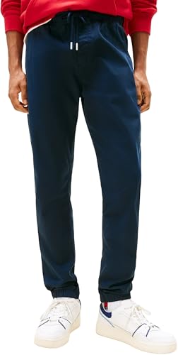 Tommy Jeans Herren Jogginghose Austin Elegant, Blau (Dark Night Navy), 32W/34L von Tommy Jeans